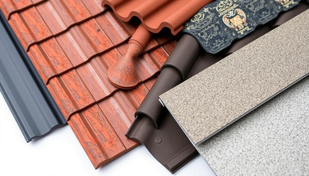 Specialty roofing materials installed by roofing contractors in Friendswood