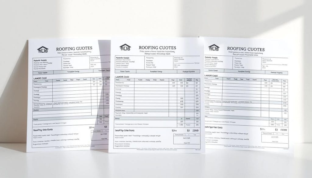 roofing quotes comparison
