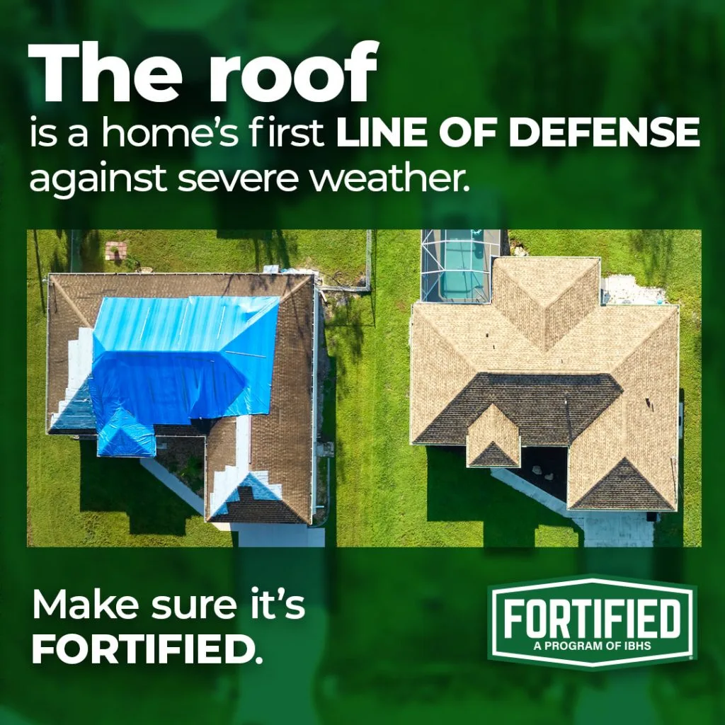 Contact Rockin' Rooftops about a FORTIFIED roof